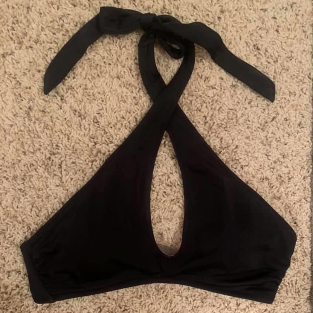 Black PINK bikini top tie